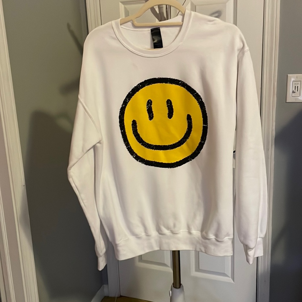 Smiley face sweatshirt